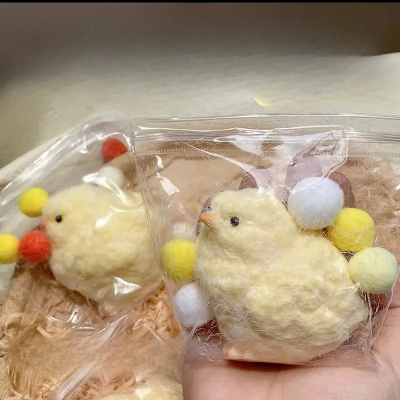 Chubby Sensory Chicken Squishy - Food-Grade Silicone Stress Relief Toy for Adults, Ultra-Soft Creamy Slime Texture with Lifelike