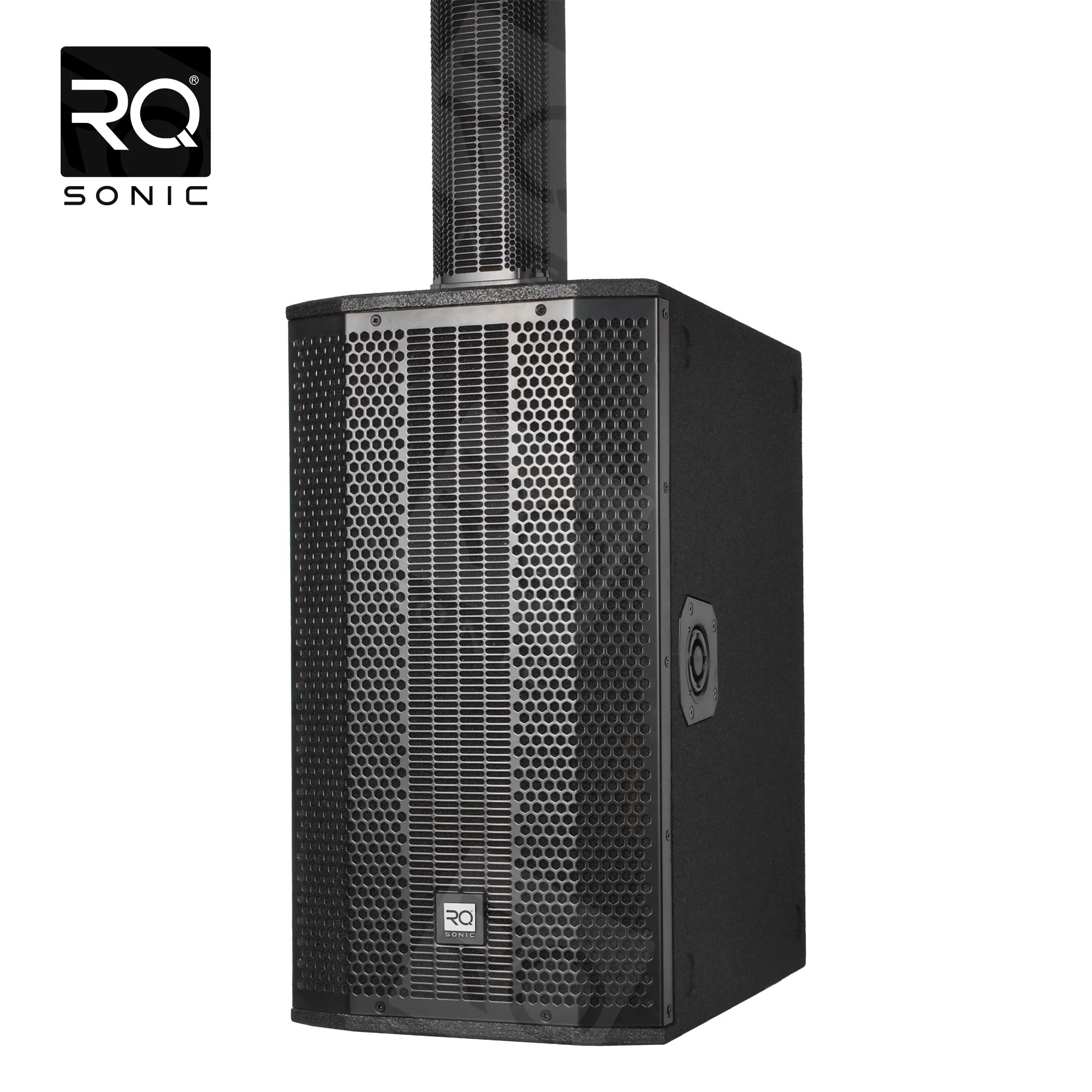 RQSONIC AC22D3 슬림 휴대용 PA 액티브 컬럼 스피커 전문가용 컬럼 라인 어레이 시스템 컬럼 스피커