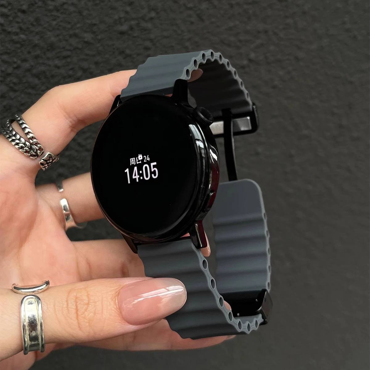 Ocean Silicone Strap with Magnetic Band