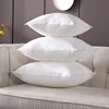 45x45/50x50/55x55cm Home Cushion Inner Pure White Cushion Core Soft Head Pillow Inner PP Cotton Filler Health Care Padding Fill 1