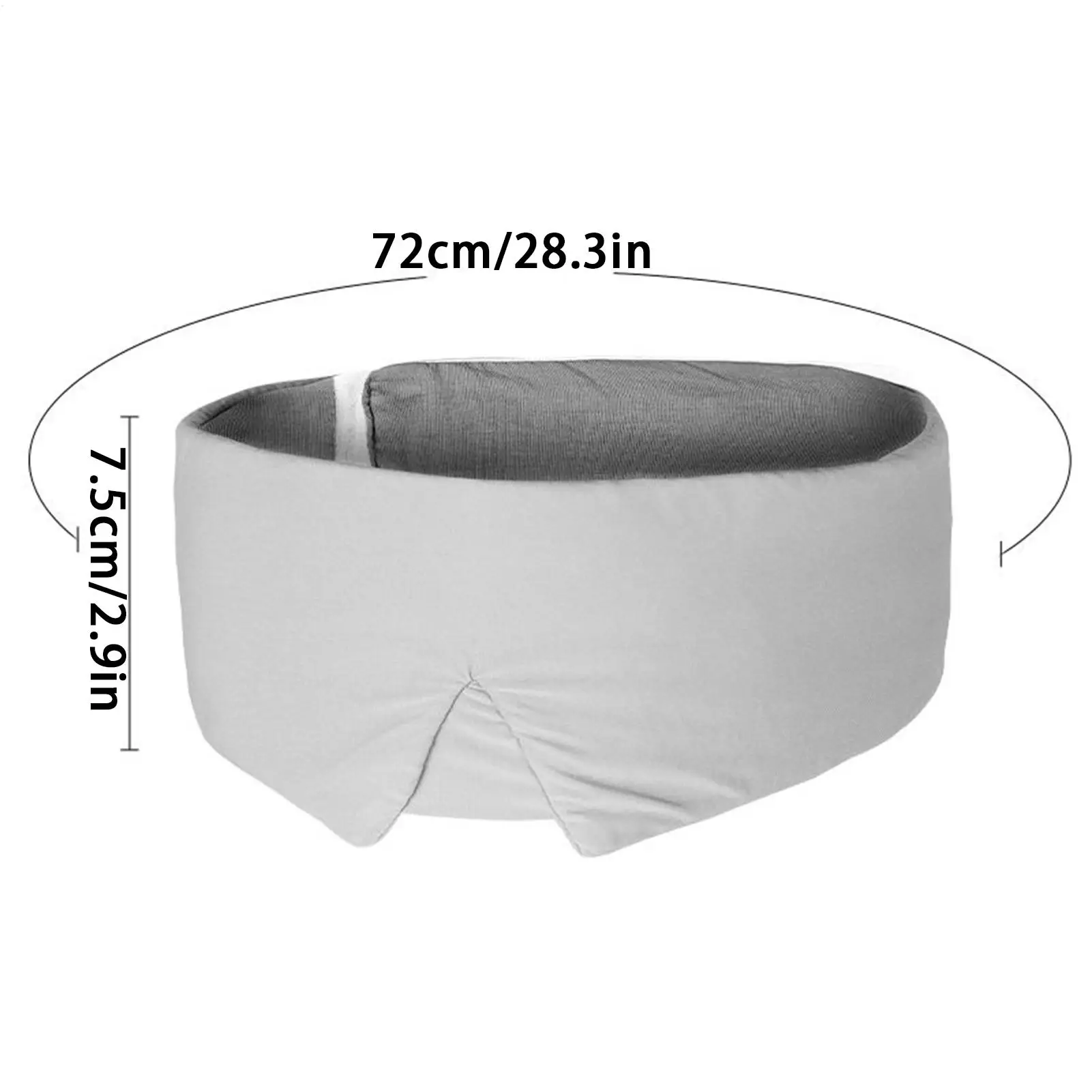 Eye Cover For Sleeping Blackout Eye Cover For Sleep Portable Night Blindfold With Adjustable Strap For Home Airplane Rest