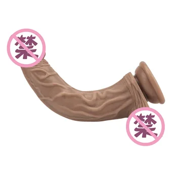 Sexy Monster Dildo Huge Realistic Skin Dildos Soft Silicone Penis Dong with Suction Cup for Women Masturbation Lesbain Sex Toy 6
