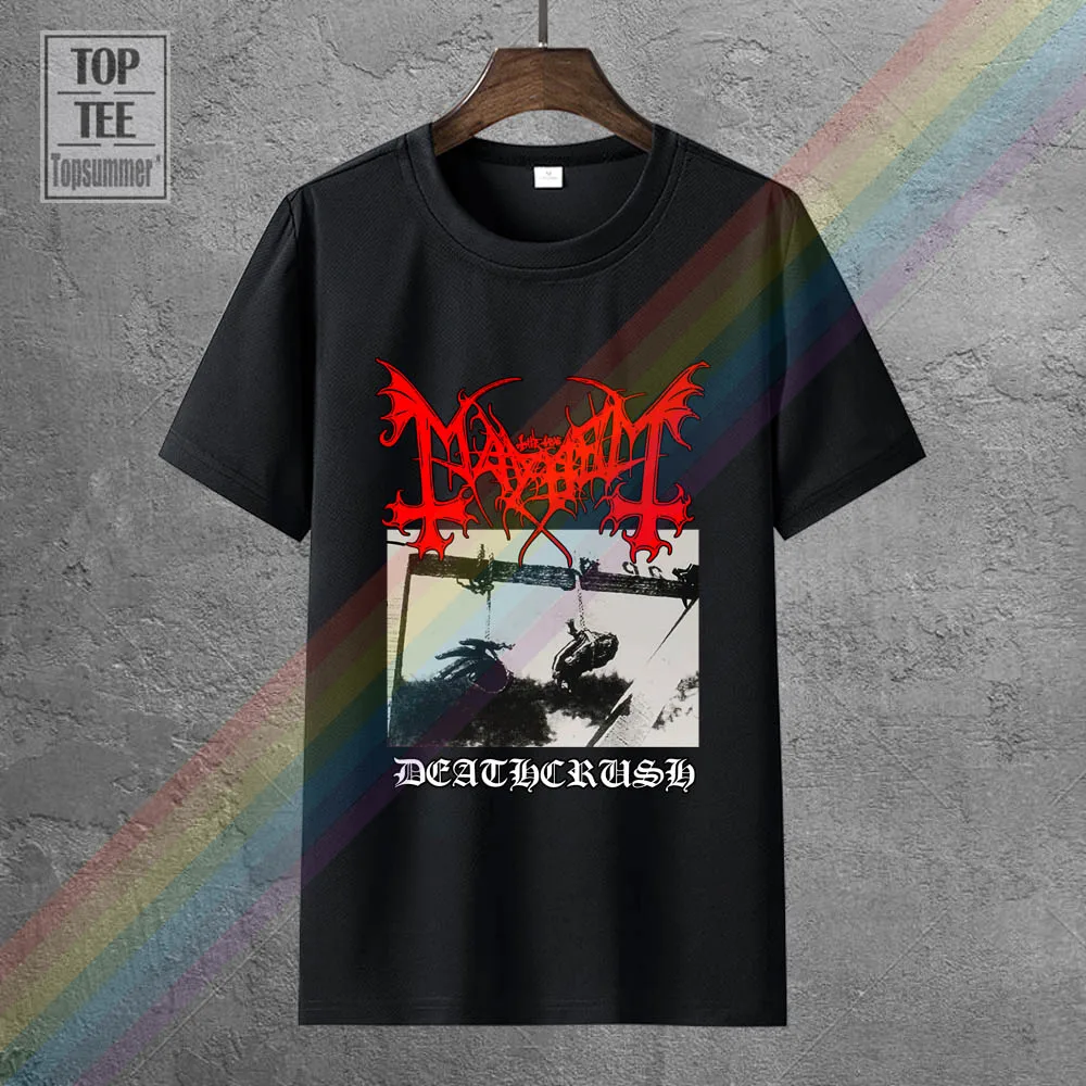 

Mayhem Deathcrush Black Shirt S M L Xl Official Metal T-Shirt Band Tshirt New