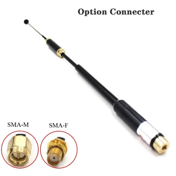 Antenna Telescopica AL-800 Dual Band 144/430MHz ad Alto Guadagno SMA-F per Walkie Talkie Leixen UV-25D NOTE TYT BAOFENG UV-25