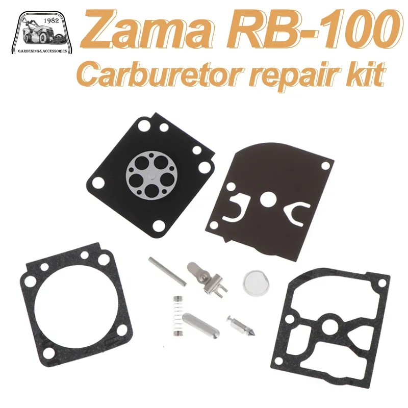 Carburetor Repair Kit Parts RB-100 Membrane Joint for Zazma Sstihl Chainsaw Trimmer HS45 FS55 FS38 BG45 MM55 Leme ZaAAma C1Q