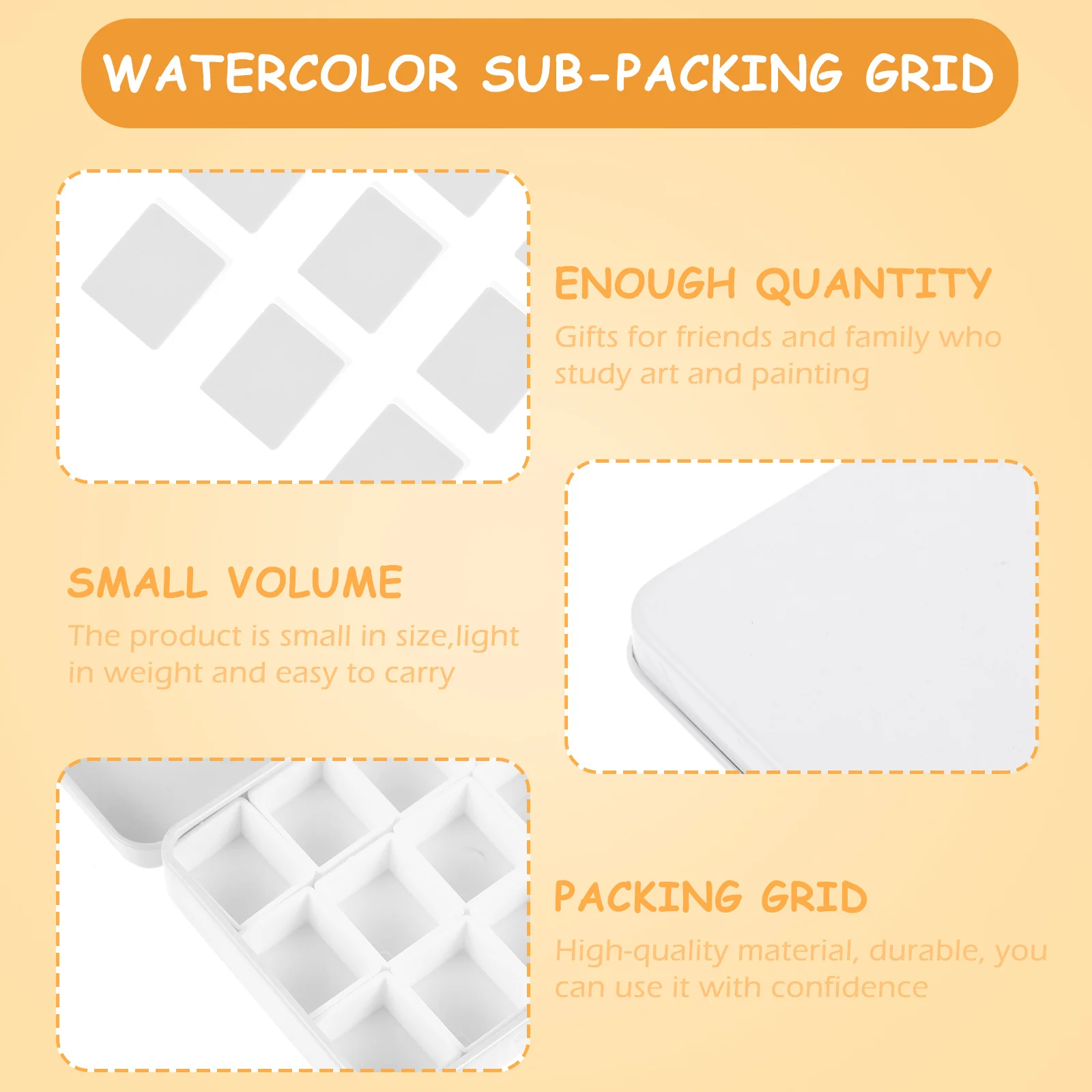 Watercolor Palette Color Palette Watercolor Tins Palette 45 Wells