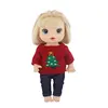 Sweater+Pants, New Doll Clothes For 12 Inch 30CM Baby Alive Doll Toys Crawling Doll Accessories 4