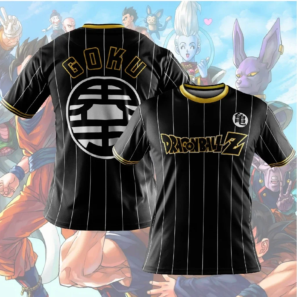 thumbnail image 1 of Camisetas para hombre, camiseta de Dragon Ball Z, ropa para niños, ropa para niños, camisetas de manga corta de verano para niños, camisetas de dibujos animados, camiseta para bebé niño, 1 of 1