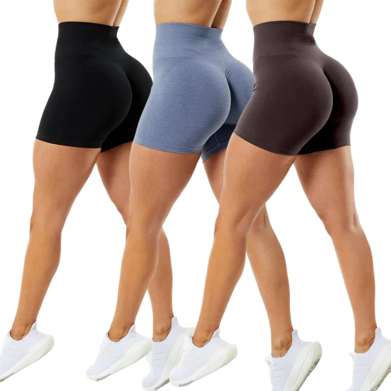 Yoga Shorts Women Butt Lifting  Alphalete Amplify Shorts Dupe - 3