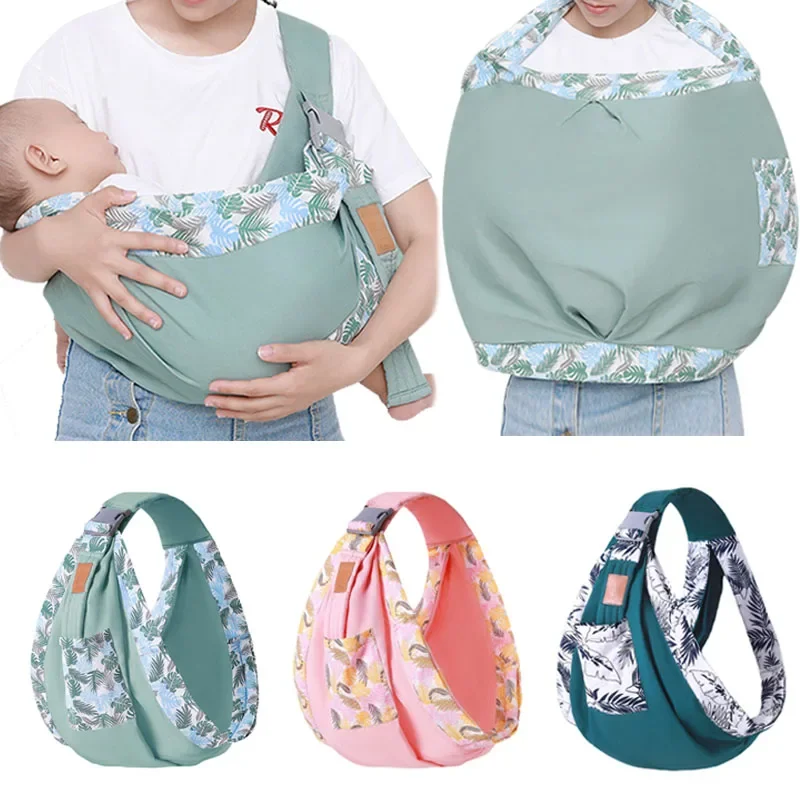 Baby Wrap Newborn Sling Dual Use Infant Nursing Cover Carrier Mesh Fabric Breastfeeding Carriers Up Baby Carrier Backpack 0-36M 1