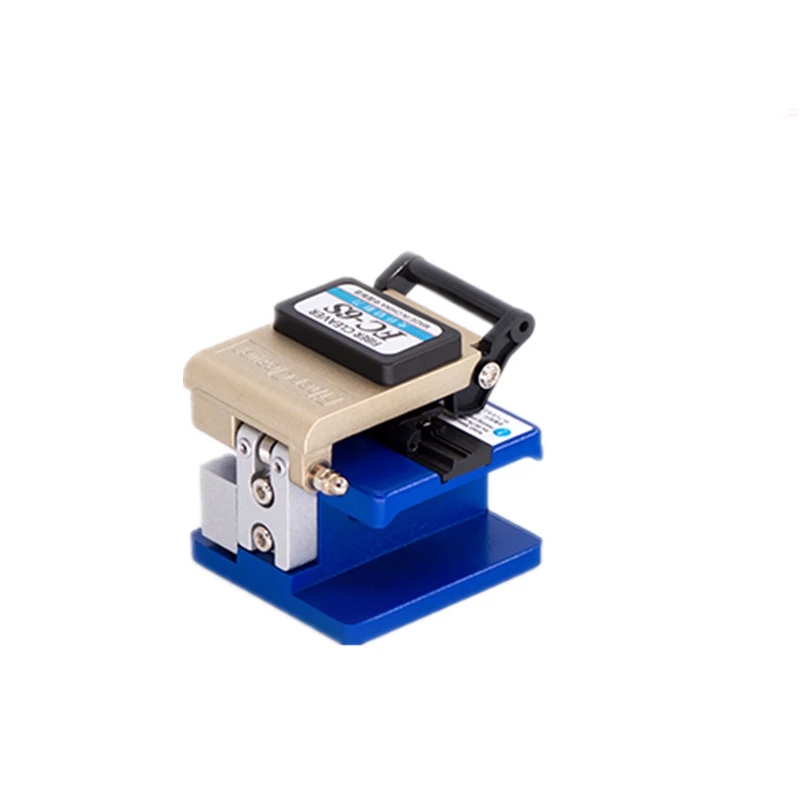 Fiber Optic Tools Kits 9 in 1 FTTH Fiber Optic Tool Bag +Fiber Stripper+ fc-6s Fiber Cleaver+ Miller+30KM VFL Light Pen
