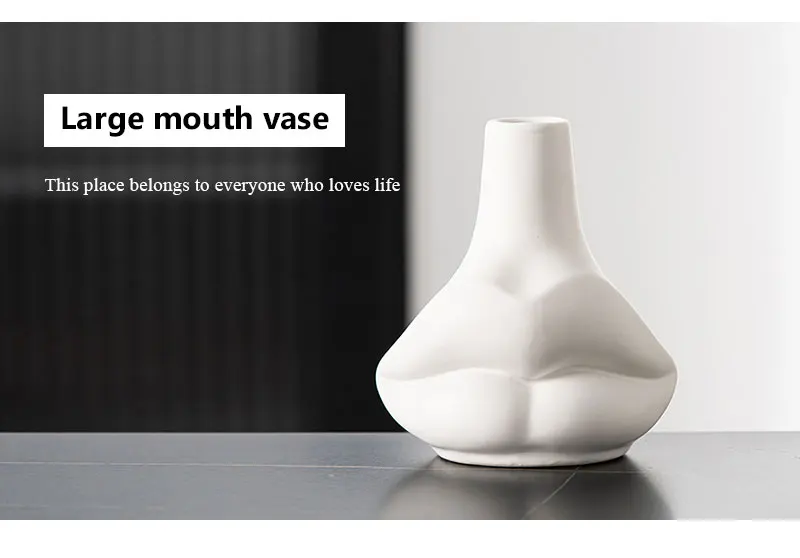 Big Nose Nordic Vase