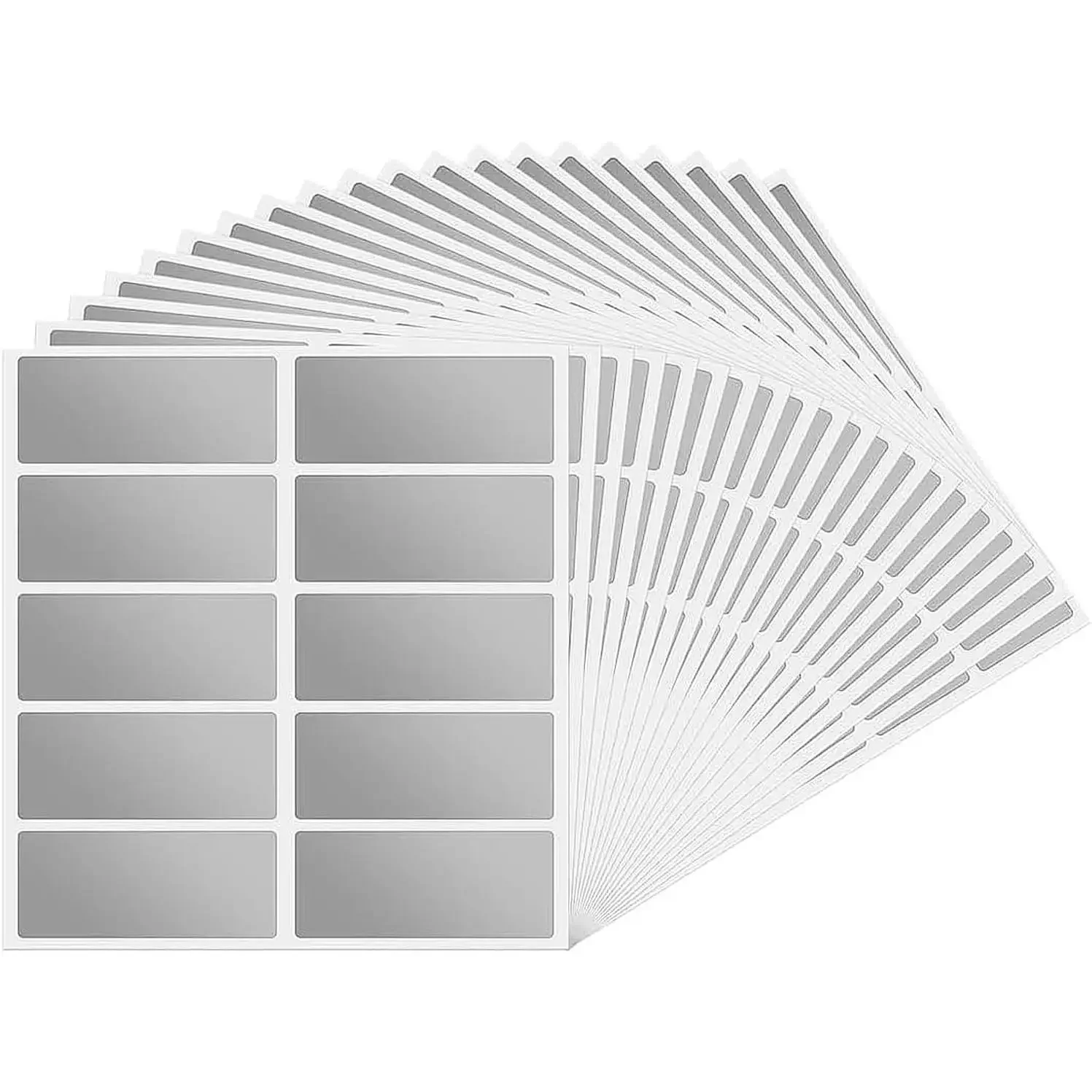 50pcs Scratch Off Sticker Labels for DIY Surprise Cards and Raffles