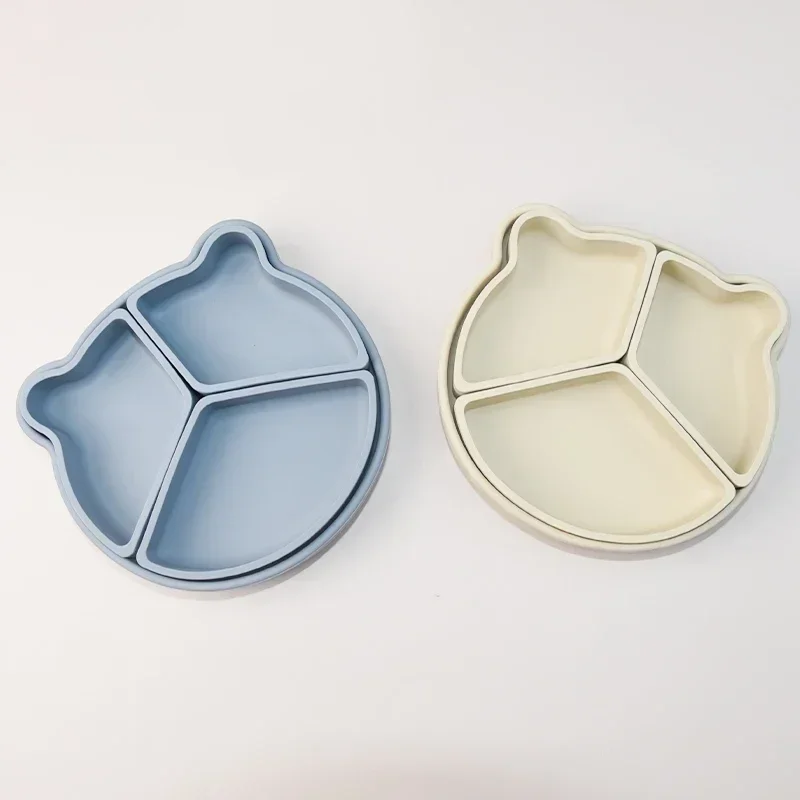 New Products BPA Free Kids Silicone Bowl Baby Feeding Silicone Dishes silicone dinner plate 5