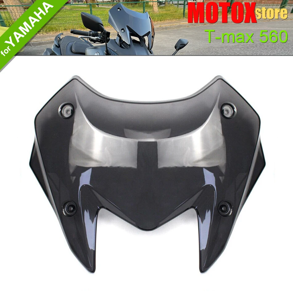 

Motorcycle Fit for Yamaha TMAX 560 Windshield Windsreen 2022 - 2023 TECA MAX TMAX560 T-Max560 T Max560 Deflectors