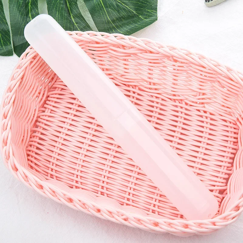 1pc Travel Portable Toothbrush Holder Flamingo Cactus Storage Box Case Practical Container Toothbrush Organizer Bathroom Tools