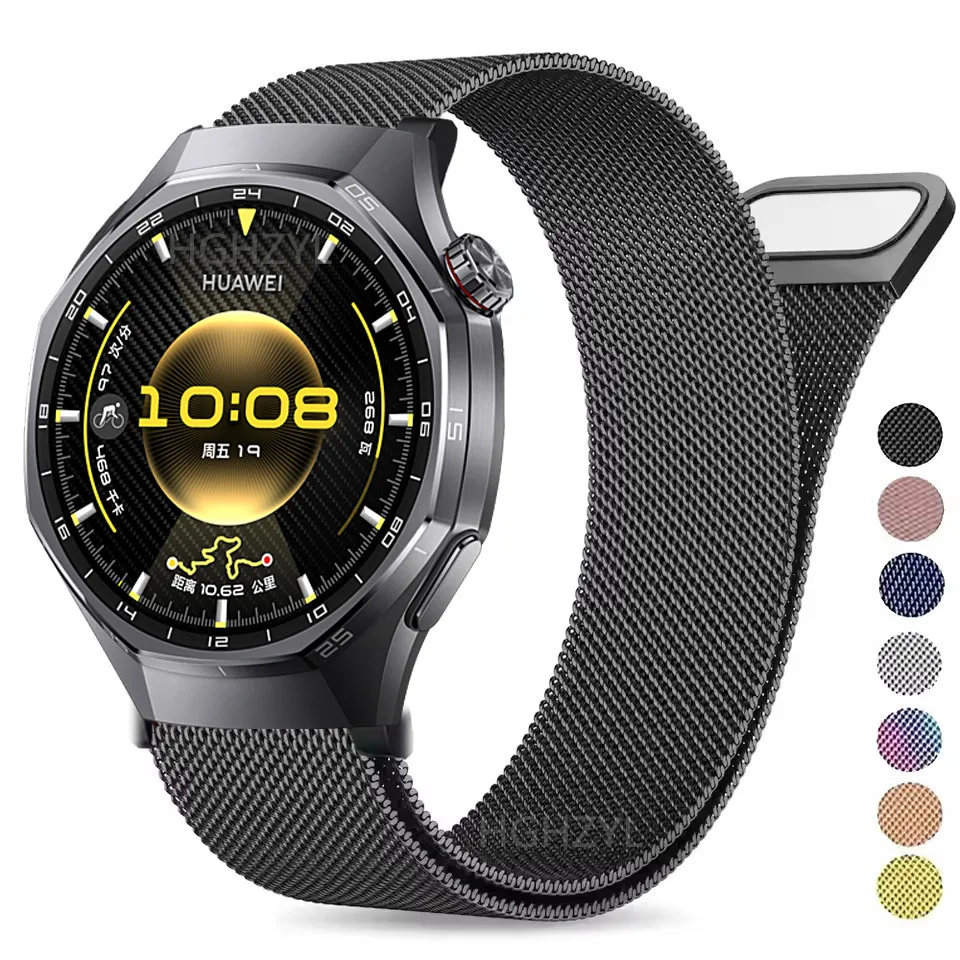Premium 22mm Magnetic Milanese Loop Stainless Steel Watch Band