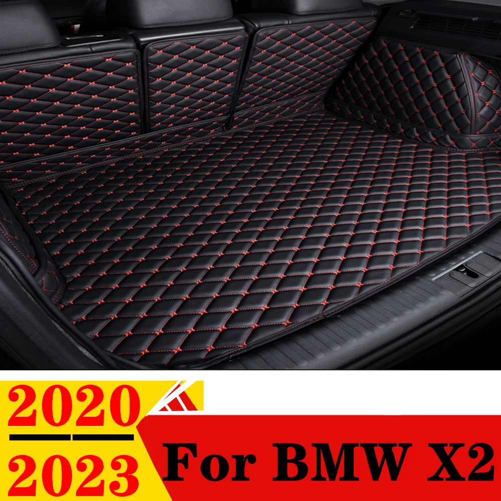 

Коврик для багажника автомобиля для BMW X2 2020 2021 2022 2023, всесезонный задний ковер для груза, подкладка для салона автомобиля, автозапчасти, багажник