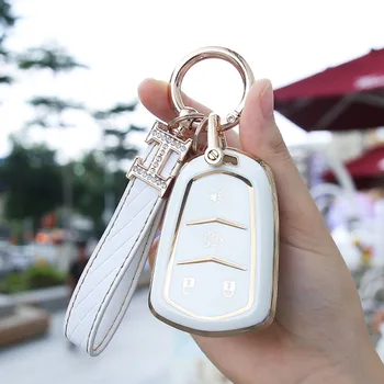 Custodia per chiave Auto per Cadillac XT5 CT5 XT4 XT6 XTS ATSL CT6 CT4 ESV Escalade 28T ELR SRX ATS 2022 portachiavi accessori Auto 2 Custodia per chiave Auto per Cadillac XT5 CT5 XT4 XT6 XTS ATSL CT6 CT4 ESV Escalade 28T ELR SRX ATS 2022 portachiavi accessori Auto - Custodia per chiave Auto per Cadillac XT5 CT5 XT4 XT6 XTS ATSL CT6 CT4 ESV