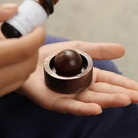 Car Wooden Essential Oil Diffusers-Spherical Design Natural Fragrance Dispersion Bedroom Decor Diffuser Car Home Room Fragrance 3