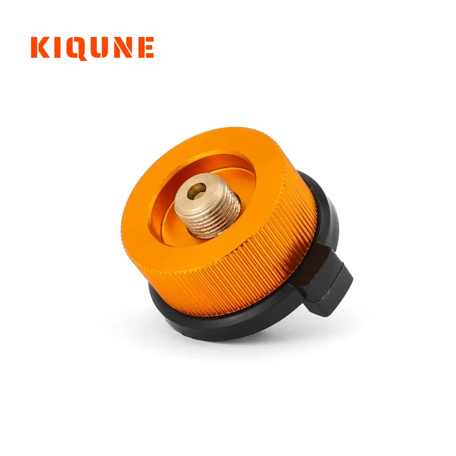 Outdoor Camping Hiking Stove Burner Adaptor Split Type Furnace Converter Connector Auto-off Gas Cartridge Tank Cylinder Adapter camping stove adapter