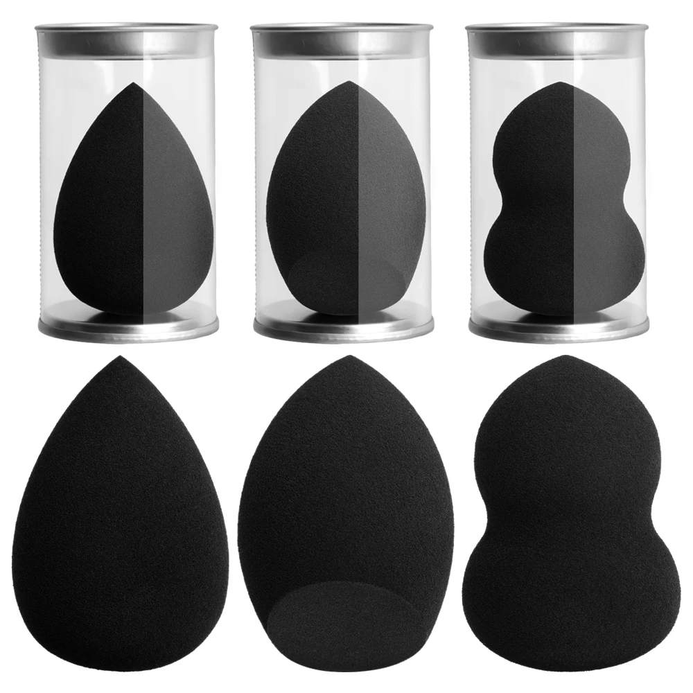 10-Piece Versatile Makeup Sponge Set for Flawless Application of Liquid, Cream, and Powder Products