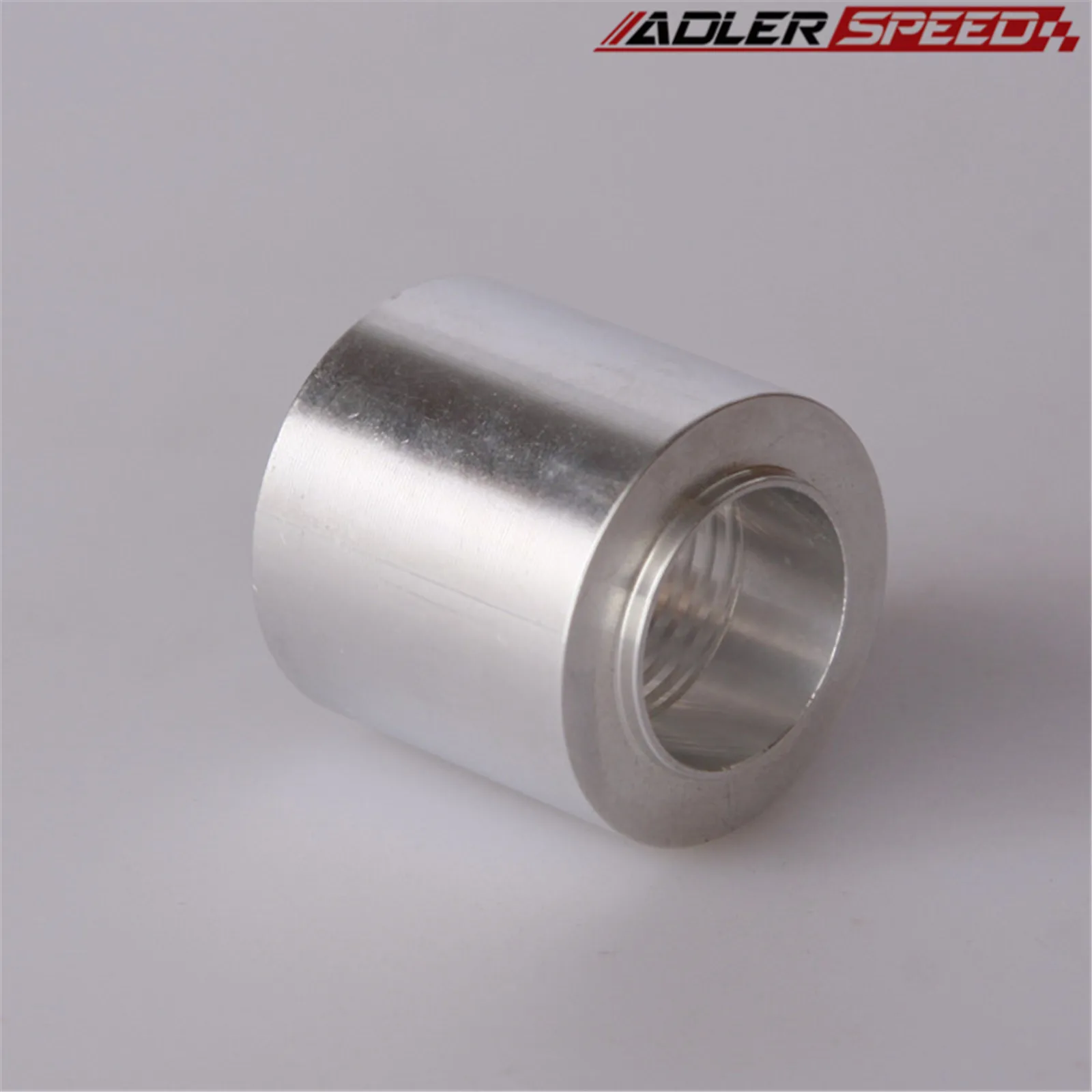 Pipe Straight Adapter Fitting Aluminum 1/8"-3/4" Inch NPT Female Weld on Bung Fitting Sensor