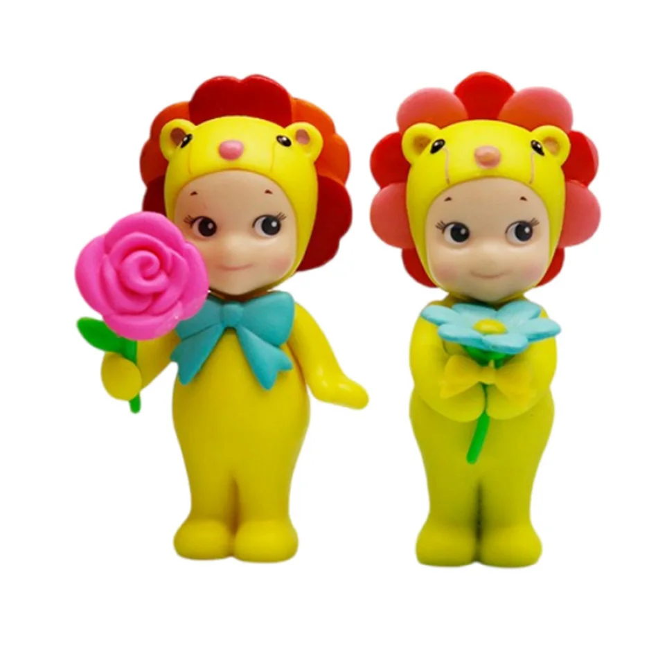 Anime Sonny Angel Blind Box Flower Series Kids Toys Angel Girls Candy House Series Figurines Trendy Toys Car Decorations Gifts - Bilde 4