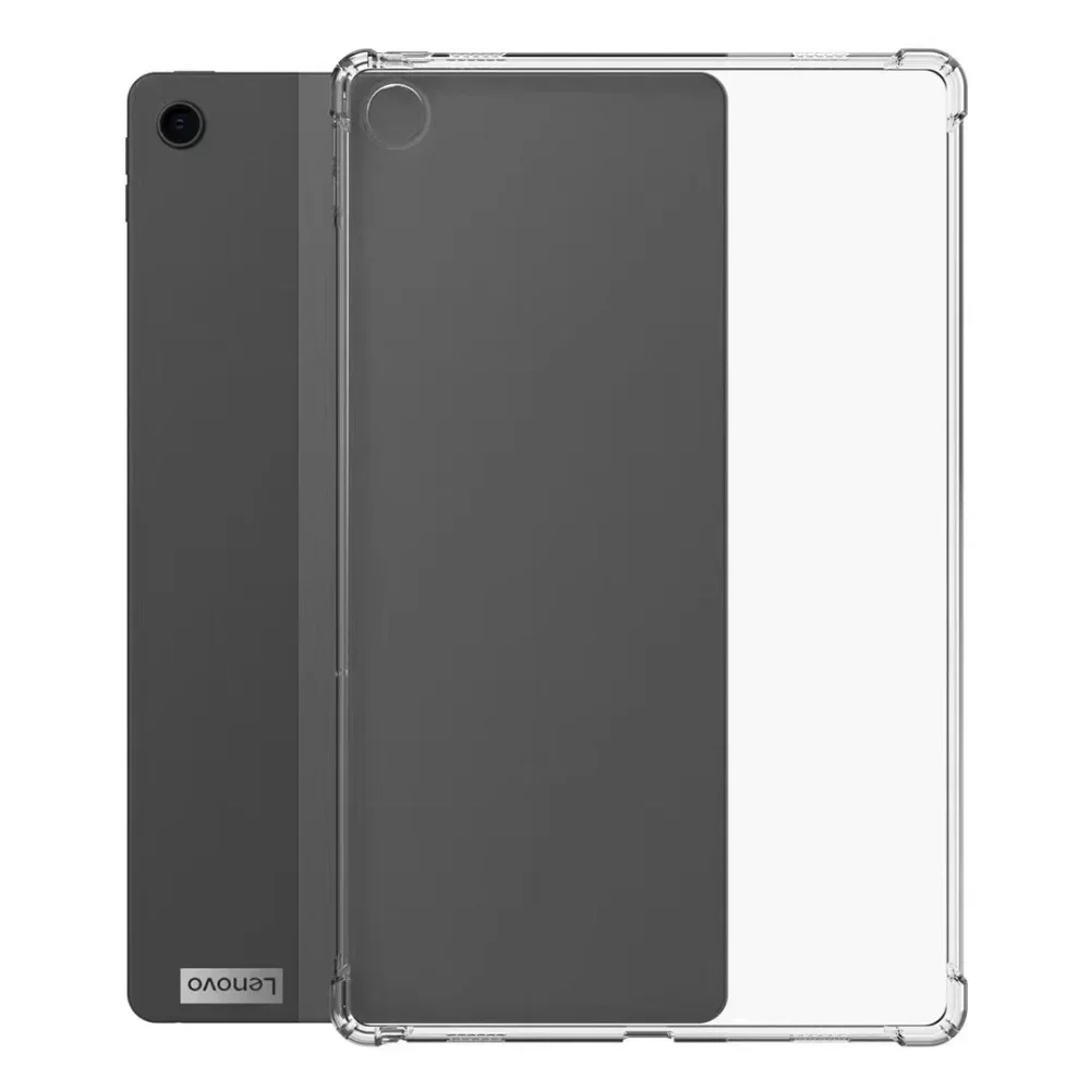 Funda de TPU resistente a prueba de golpes para Lenovo TAB M10 Plus 10.6  3RD GEN 125FU/128FU, funda protectora W protector de pantalla + soporte