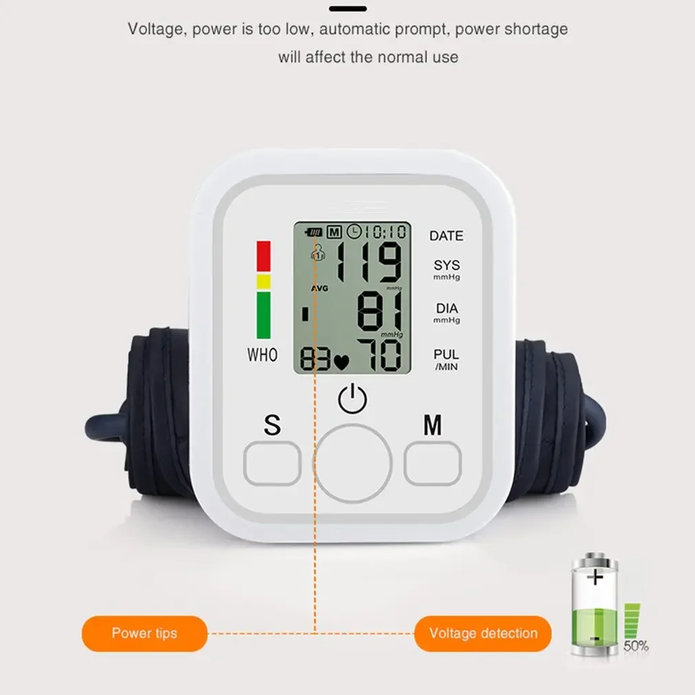 Heart Rate Oximeter Digital Arm Sphygmomanometer Detects Heart Rate And Pulse