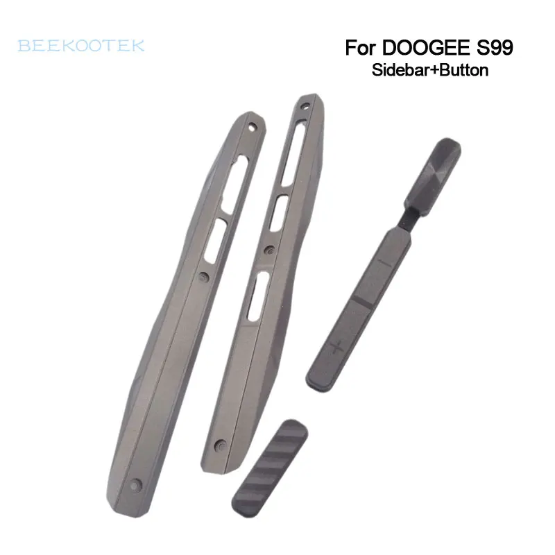 Doogee S99 Cellulare Trim Edge Middle Side Metal Frame Alloggiamenti Cover + Power Volume Pulsante Di Controllo Personalizzato Per Telefono Doogee S99
