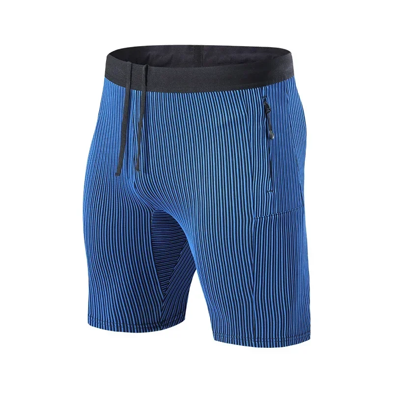 Men's Training sport Running shorts Tight fitting Quick Drying Marathon Track and Field Fitness Double Layer trunks