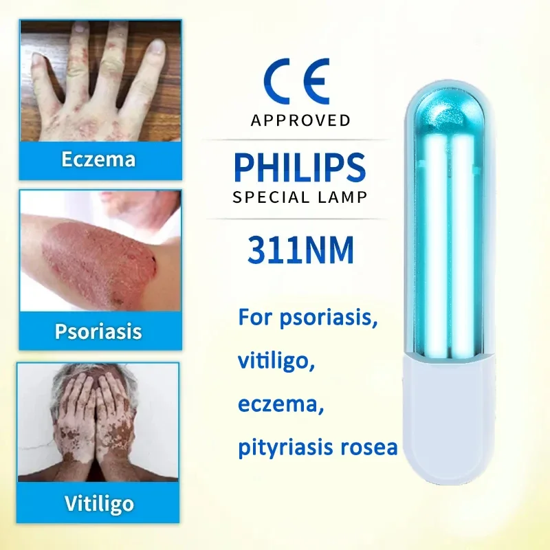 FODRK UVB Ultraviolet Phototherapy Instrument Psoriasis Treatment UV 311nm Is Recommended By Doctors To Treat Vitiligo