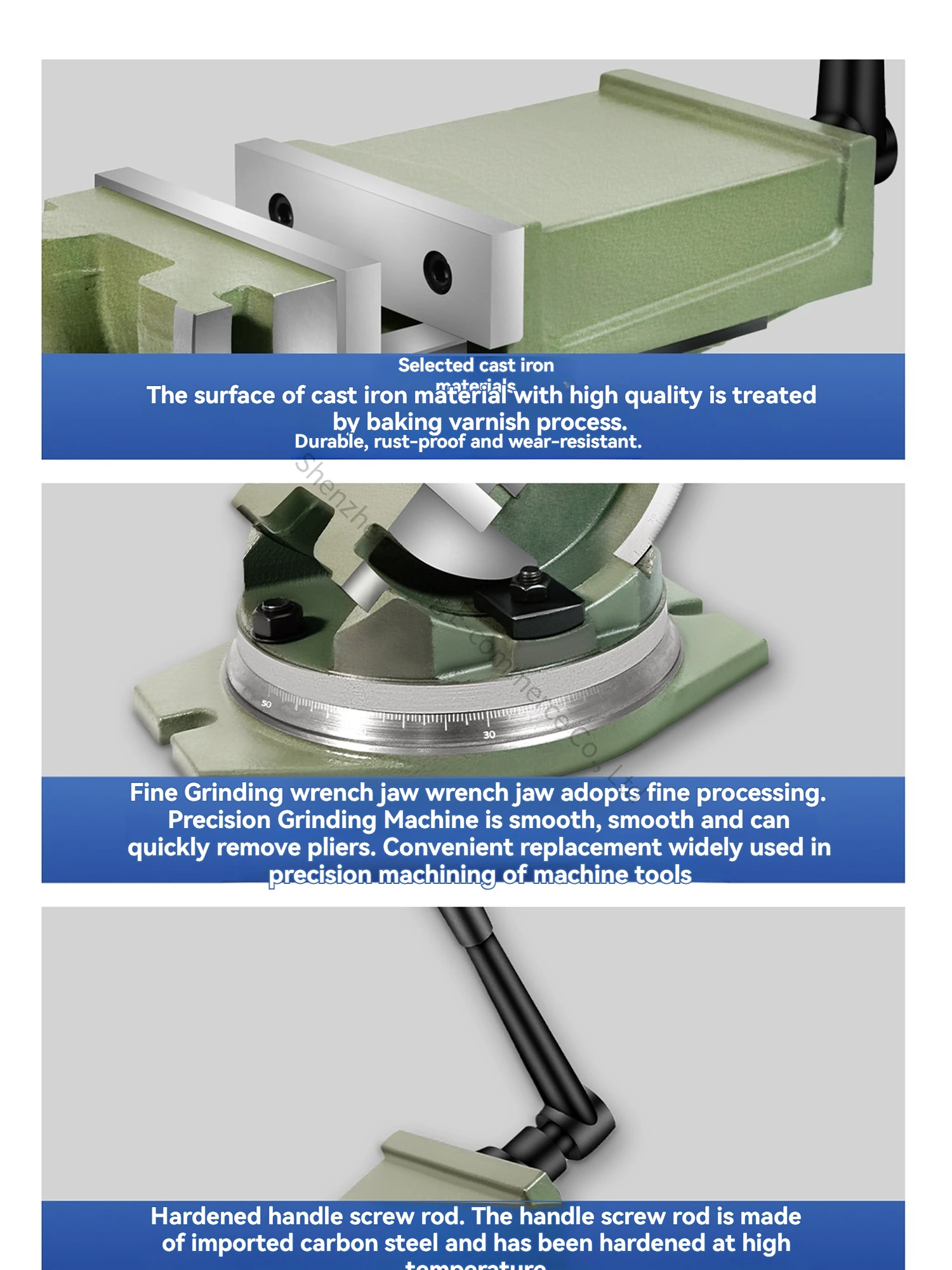 4Inche Heavy Duty Tiltable Pliers, Angle Table Pliers, Drilling Machine, Milling