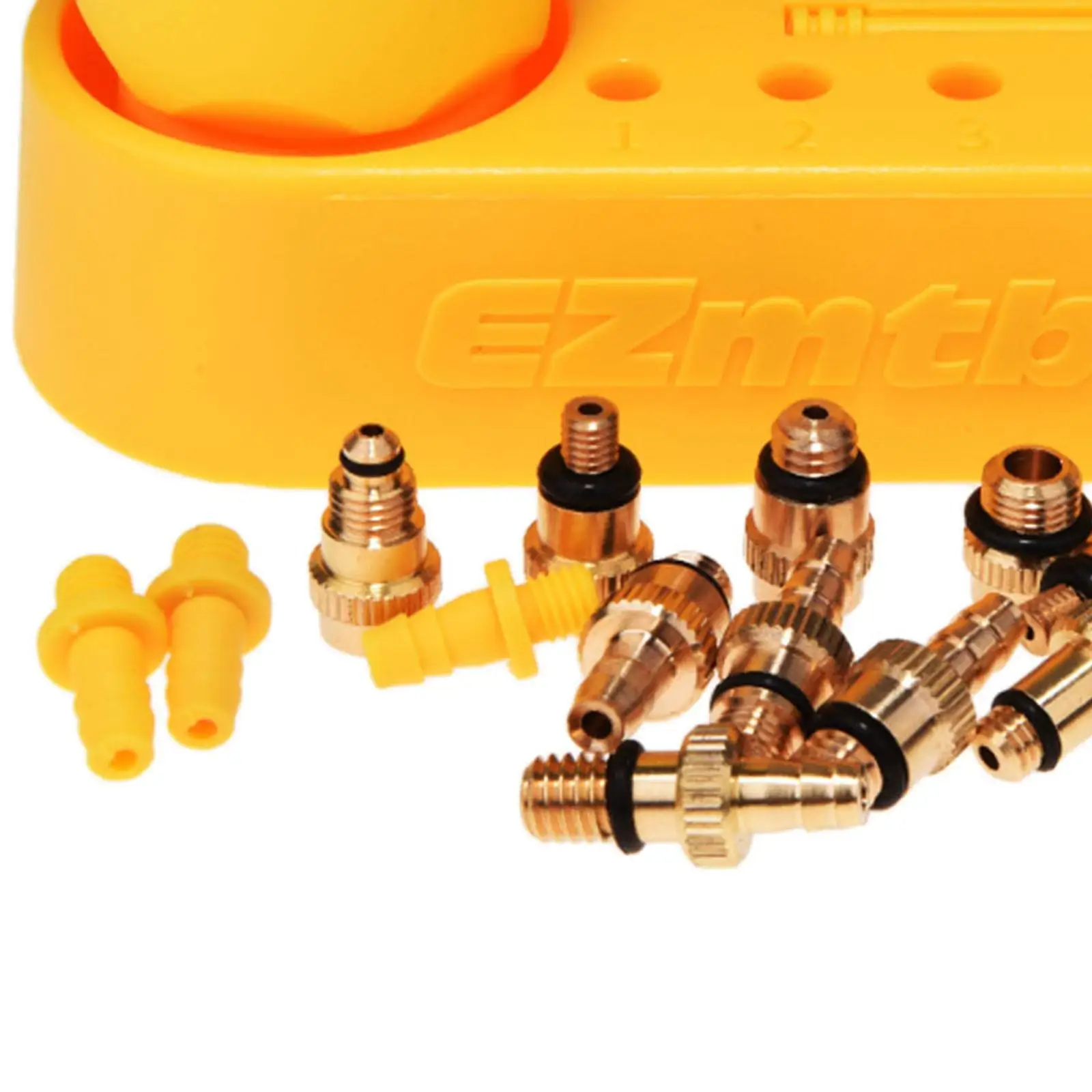 

10 in 1 Bicycle Hydraulic Bleed Adapters Set MTB Road Bike Oil Filling Joint