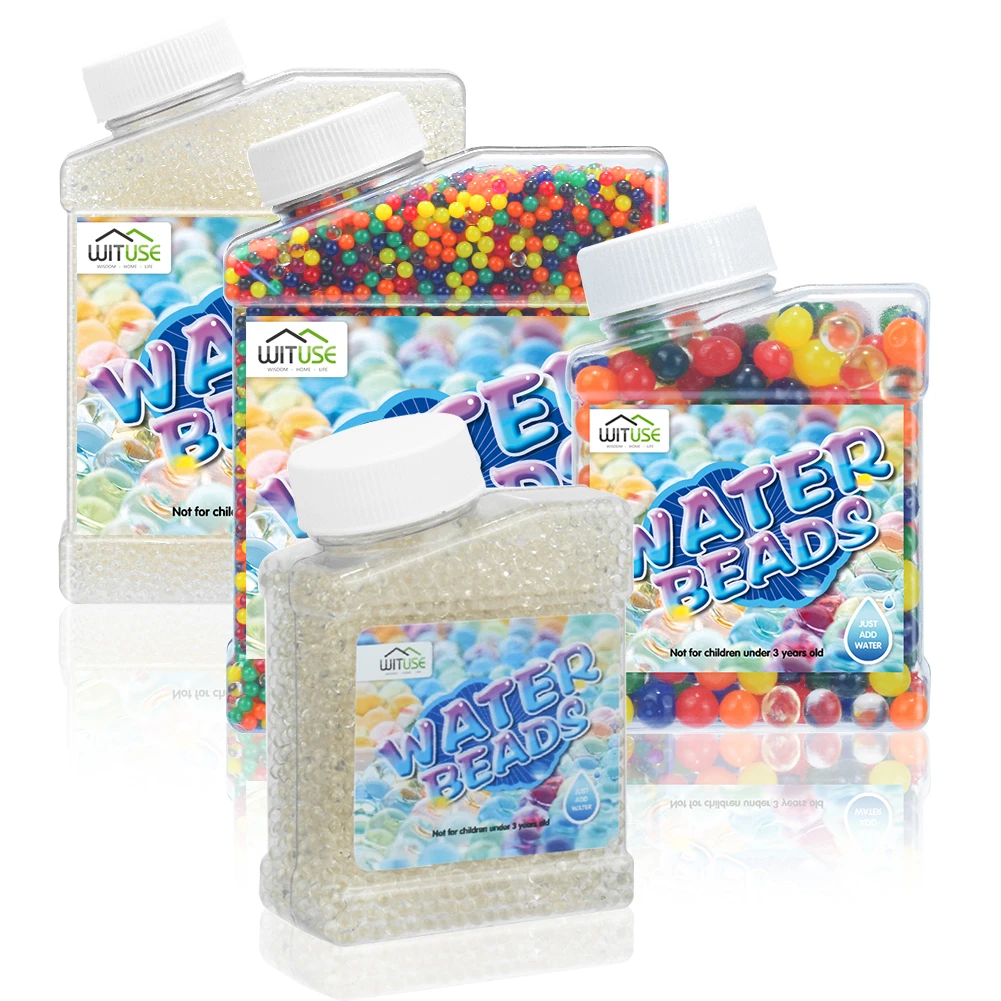 Crystal Soil Hydrogel Water Beads Mix Water Beads Soil Rainbow
