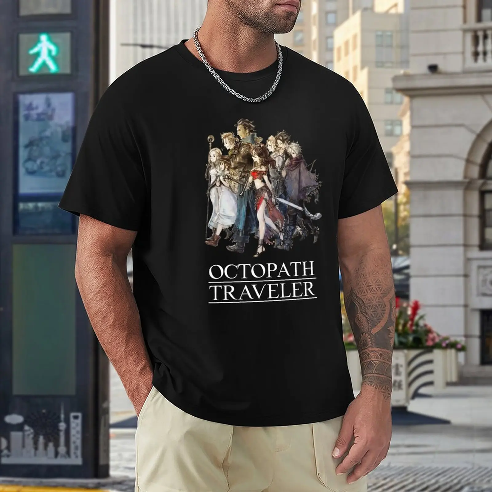 OCTOPATH TRAVELER Blu-ray Tシャツ OCTOPATH TRAVELER Blu-ray Tシャツ