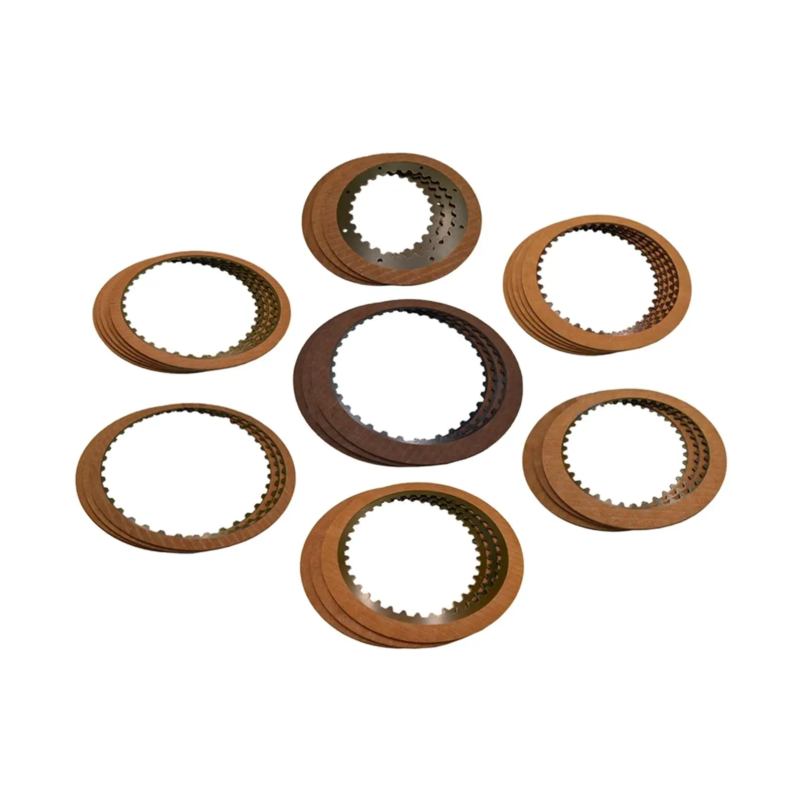 

Car Transmission Clutch Plate Easy to Install High Strength Gearbox Friction Plates for Volvo Saab Opel Chevrolet AW55-50SN