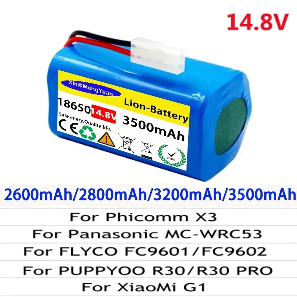 

Batería de iones de litio para aspiradora Cecotec Conga, pila de 2024 v, 14,4 mAh, 6800, 1290, 1390, 1490, Genio deluxe 1590, gu