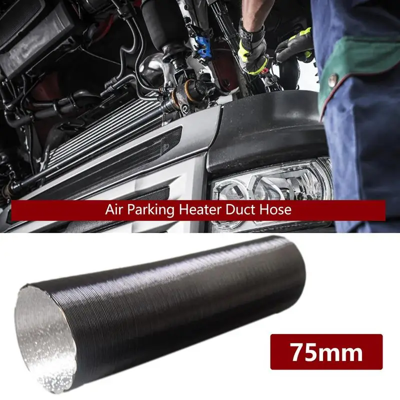 Air Parking Heater Duct Hose Diameter 42mm 60mm 75mm Length 80cm For W ebasto E berspacher Propex Black Tube Hose heater hose connector