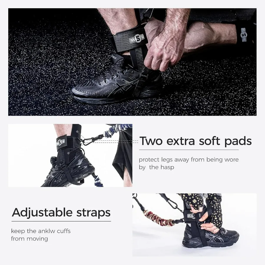 Vertical Jump Trainer Leg Strength Resistance Bands Set for Basketball Triple Jump Football Volleyball Training Provide of Custo