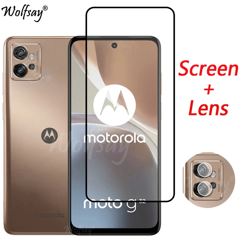 

Защитное стекло, закаленное стекло для Motorola Moto G32 G22 G52 G54 G84 E32S