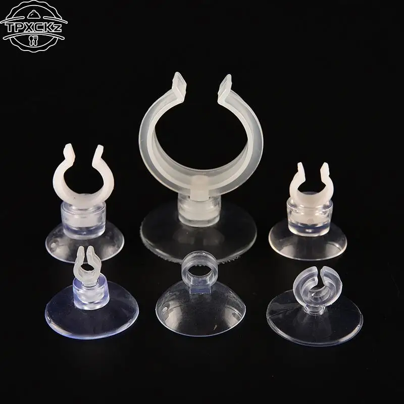 Aquarium Sucker Suction Cup Holder Aquarium Air Pump 5 Pcs For Fish Tank 5-24mm Air Pump Airline Tube Aquarium Accessories Aquarium Air Pump Accessories