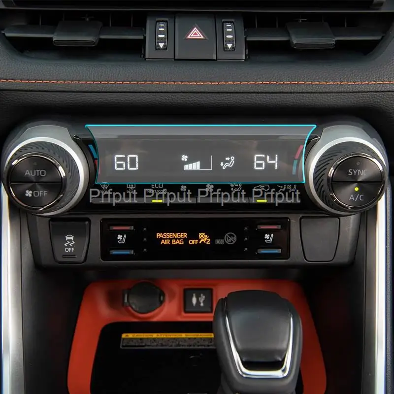 Термополиуретановая нано-пластиковая пленка для кондиционера воздуха для Toyota RAV4 XA50 2019 2020 2021 2022, аксессуары, пленка для контроля климата