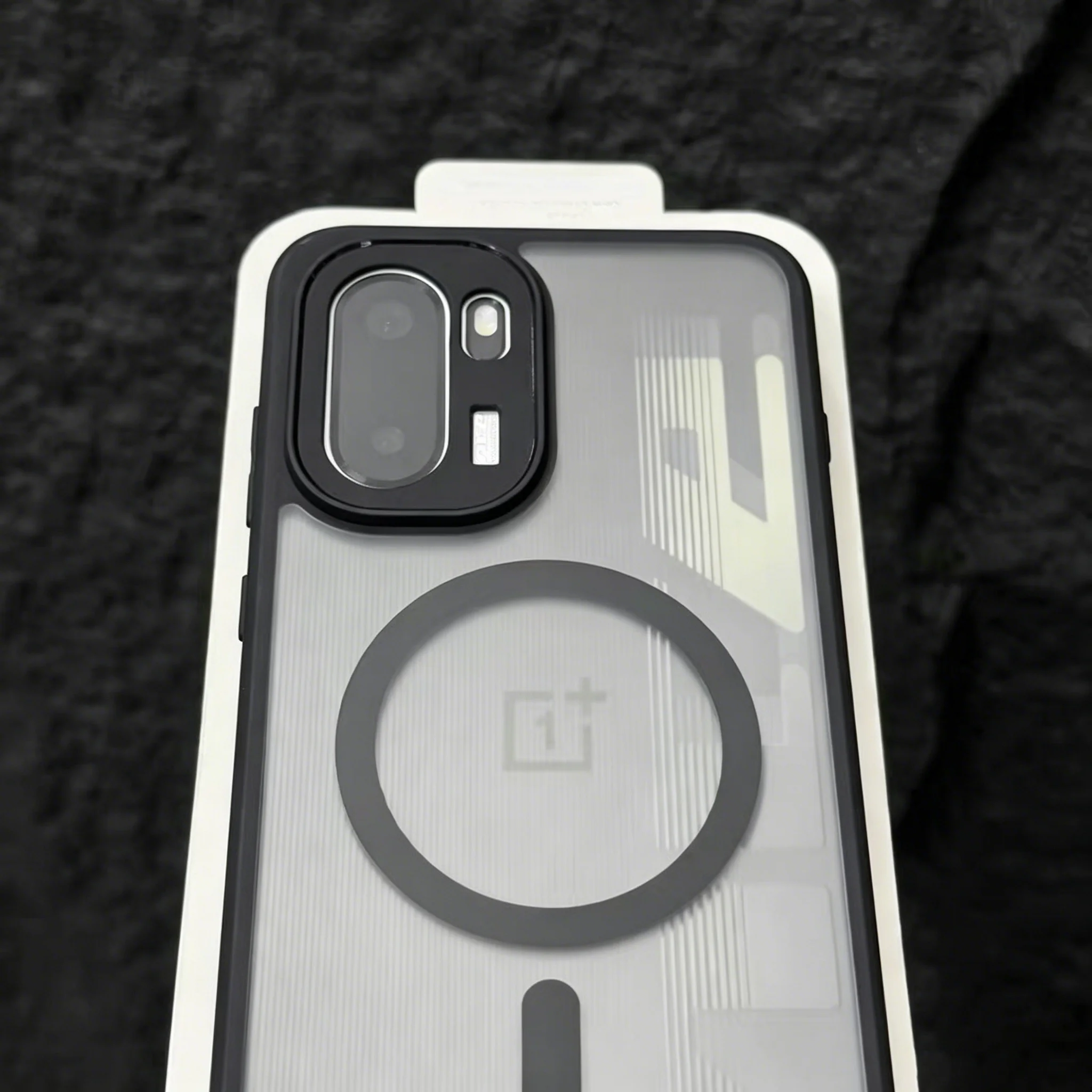 Clear Magnetic Wireless Charging Protective Phone Case – Hard Back Cover