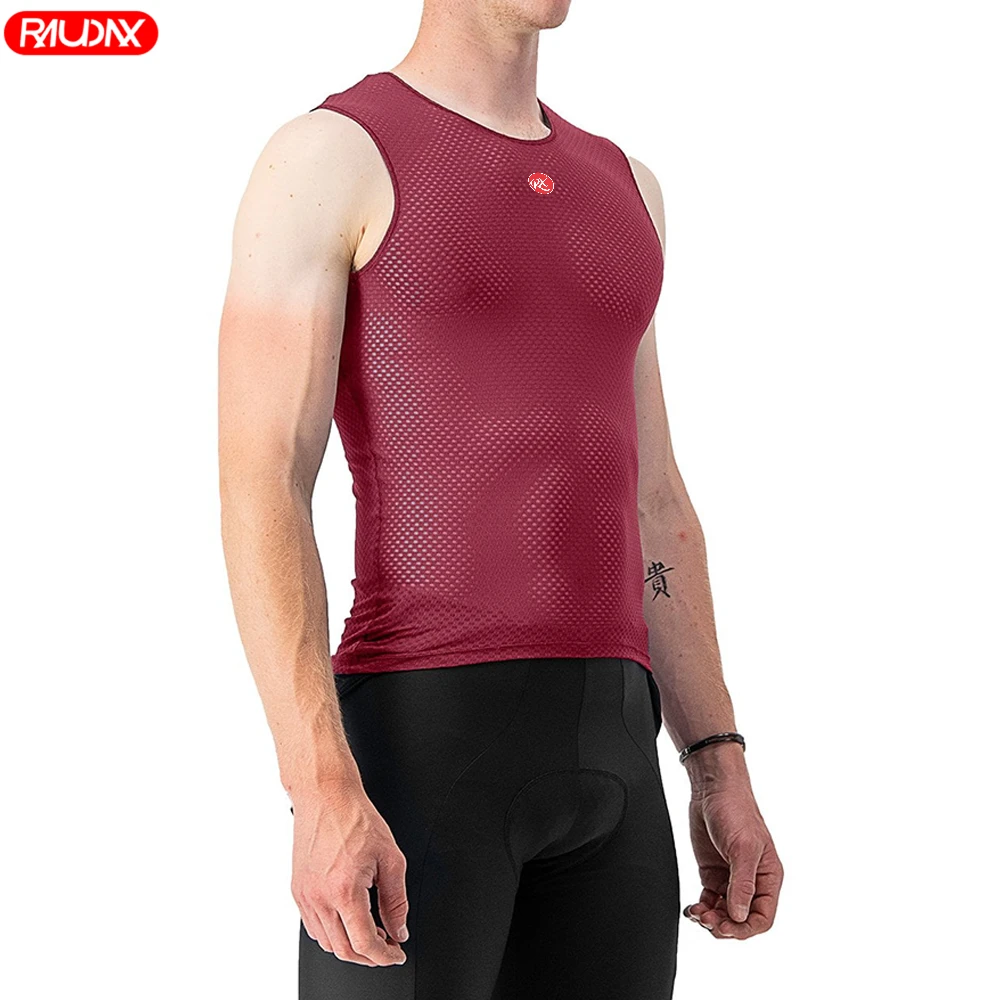 Cycling Base Layer Vest Sleeveless Quick Dry Shirts for Running Mtb Road Ciclism
