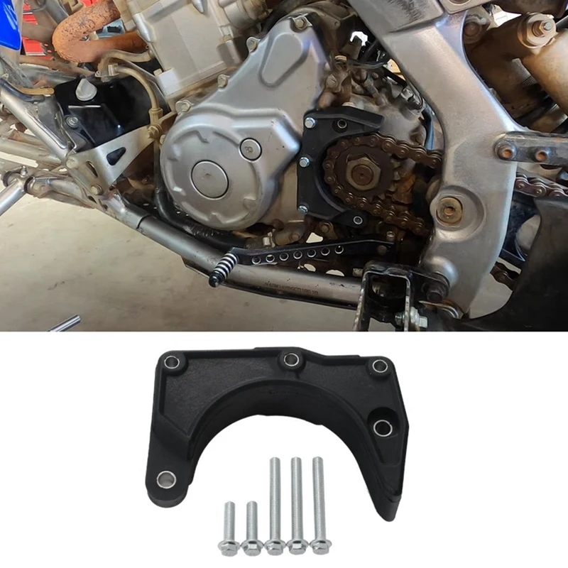 For Yamaha Raptor 700 YFM700 YFM700R Case Saver Protector Sprocket Cover Guard Chain Repair Kit Engine Protection Parts billet aluminum engine case saver for yamaha raptor 700 yfm 700 yfm700r 2006 2017 atv case saver sprocket drive cover protector