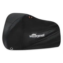 Premium Waterproof Outdoor Bicycle Cover - Anti - UV Protection & Dust Resistant (Black)