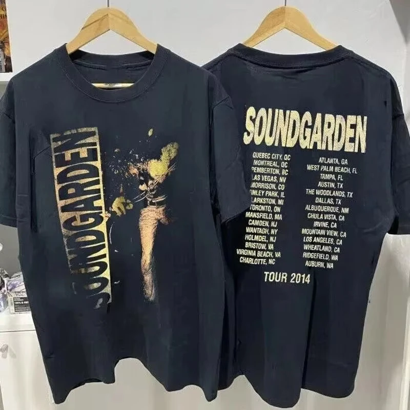 Soundgarden Tour T-Shirt Retro 2014