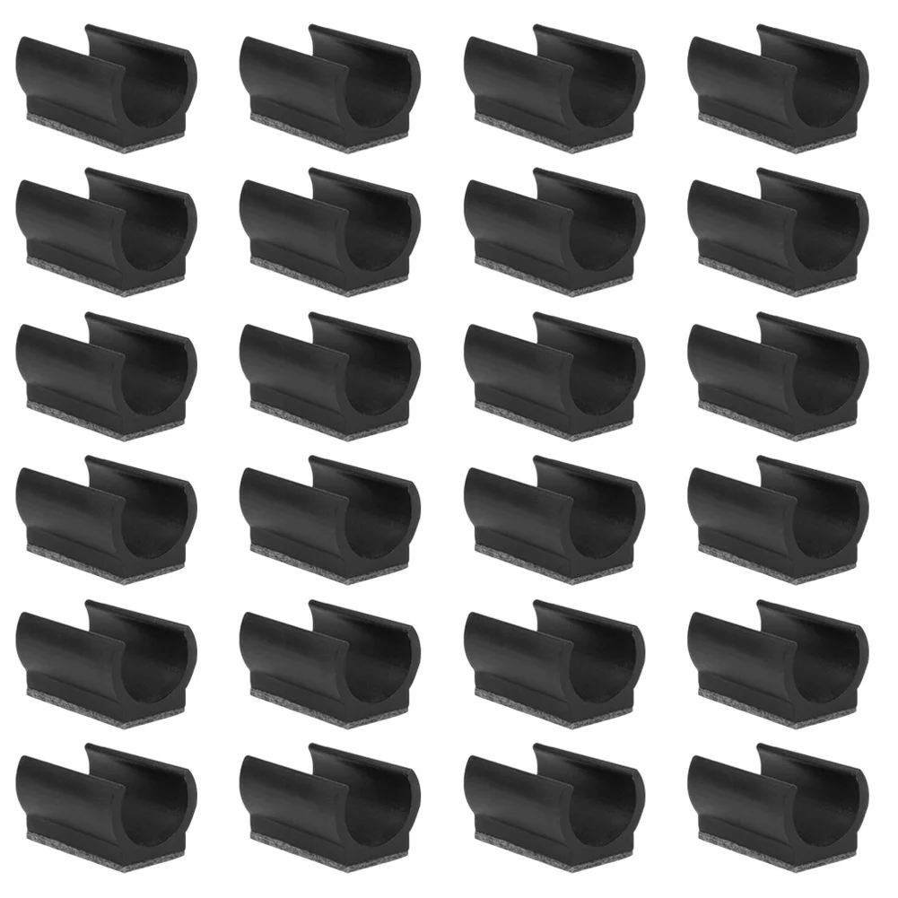 24pcs Silent Felt Chair Gliders with U-Shaped Foot Pads